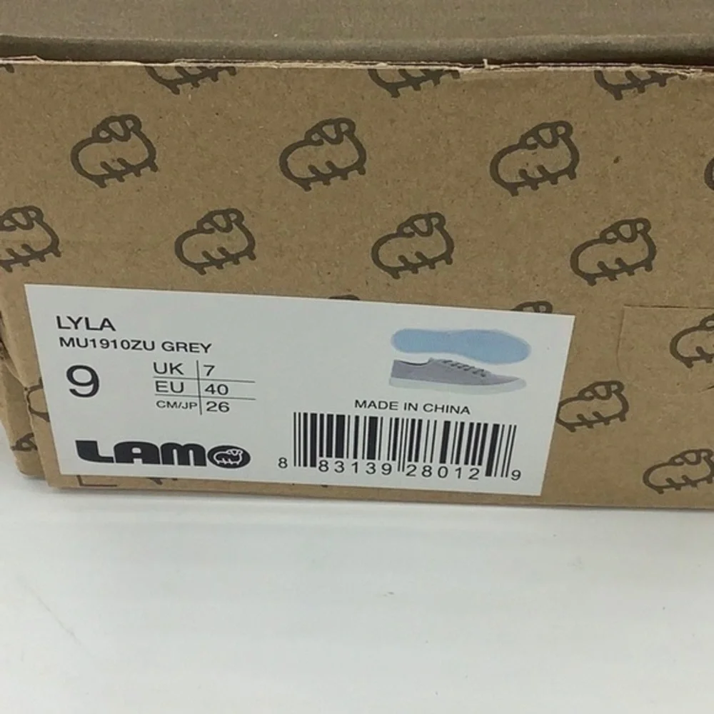 LAMO Gray Lyla canvas Sneakers